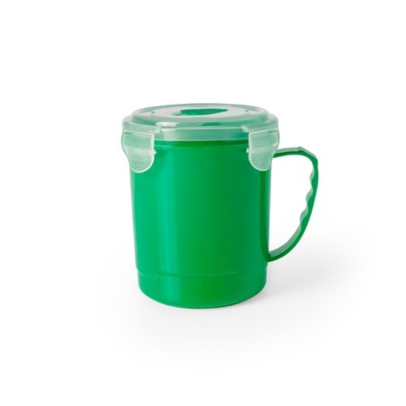 Pot Incassable Personnalisé - Mug Publicitaire Gorex Matières : polypropylène (PP) Couleurs : vert cadeau entreprise pas cher