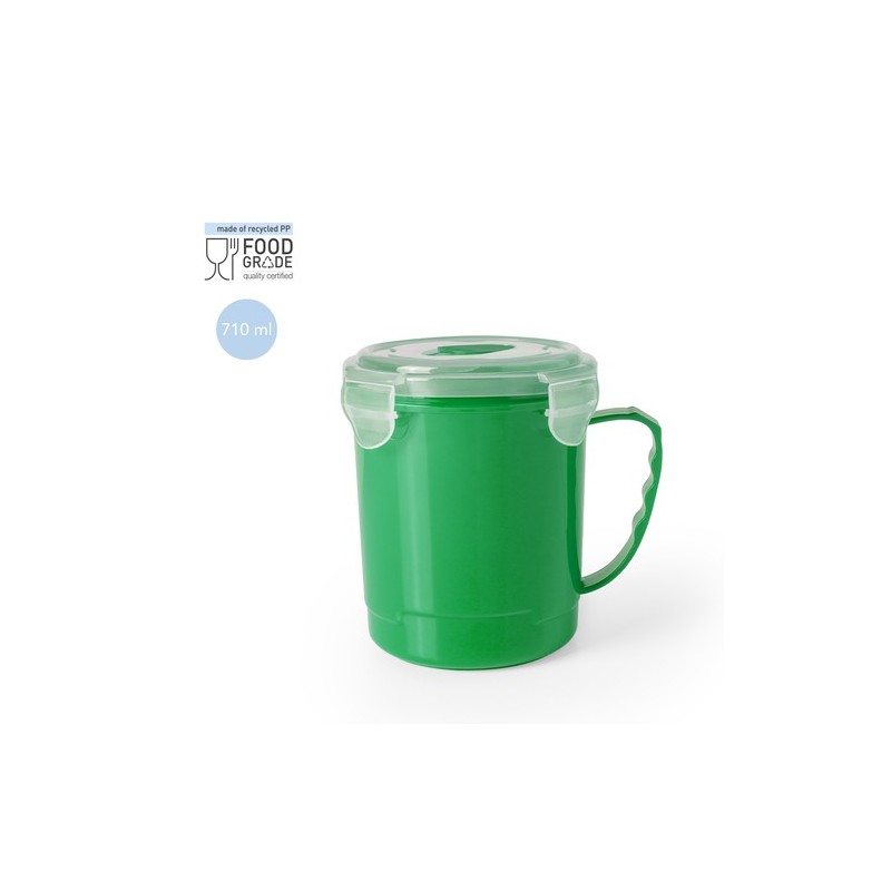 Pot Incassable Personnalisé - Mug Publicitaire Gorex Matières : polypropylène (PP) Couleurs : vert objet promotionnel éco-respon