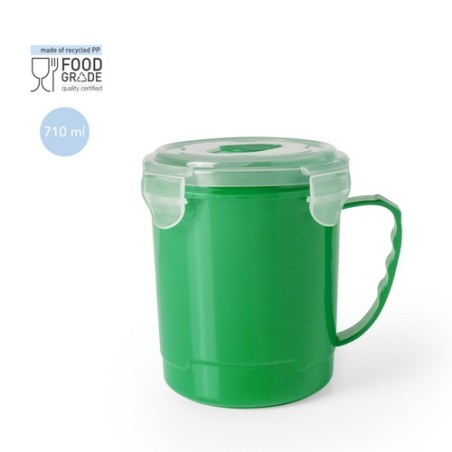 Pot Incassable Personnalisé - Mug Publicitaire Gorex Matières : polypropylène (PP) Couleurs : vert objet promotionnel éco-respon