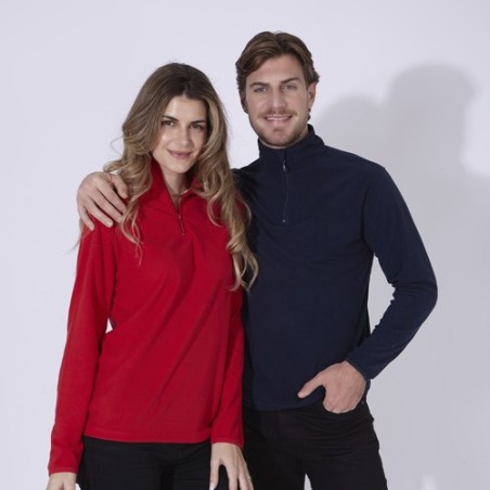 Veste en Micro Polaire Personnalisable Sur-Mesure Peyten marquage couleur éclatante