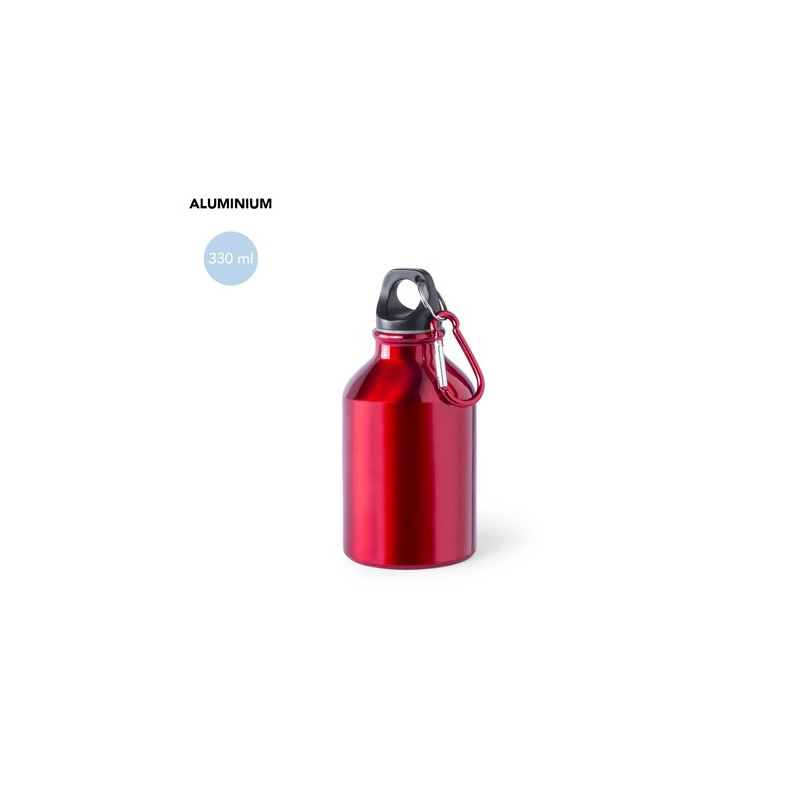 Gourde Personnalisée Publicitaire Éco-responsable Henzo Matières : aluminium Couleurs : bleu cadeau collaborateur premium