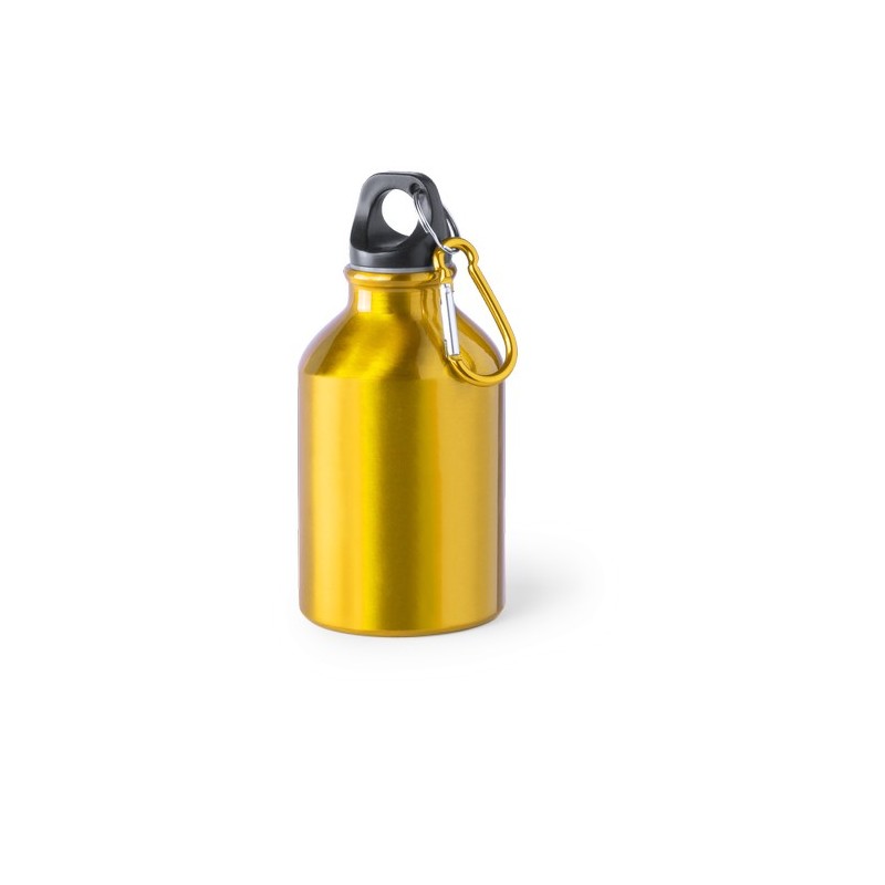 Gourde Personnalisée Publicitaire Éco-responsable Henzo Matières : aluminium Couleurs : blanc objet promo petit budget