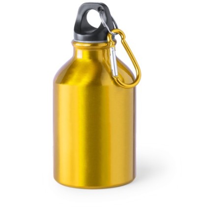 Gourde Personnalisée Publicitaire Éco-responsable Henzo Matières : aluminium Couleurs : blanc objet promo petit budget