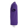 T-Shirt Homme 190g Publicitaire IMPERIAL Matières : coton Taille textile : L Couleurs : violet foncé accessoire événementiel uni
