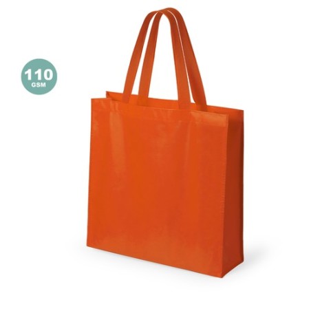 Sac Personnalisable de Shopping Natia Matières : polypropylène (PP) Couleurs : vert marquage couleur éclatante