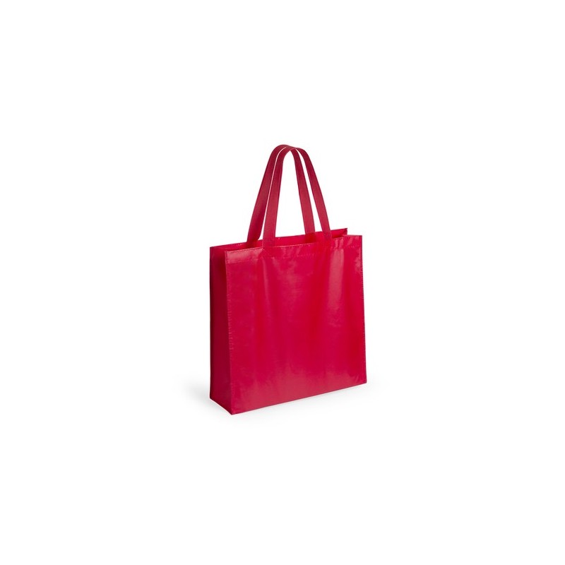 Sac Personnalisable de Shopping Natia Matières : polypropylène (PP) Couleurs : vert cadeau affaires élégant