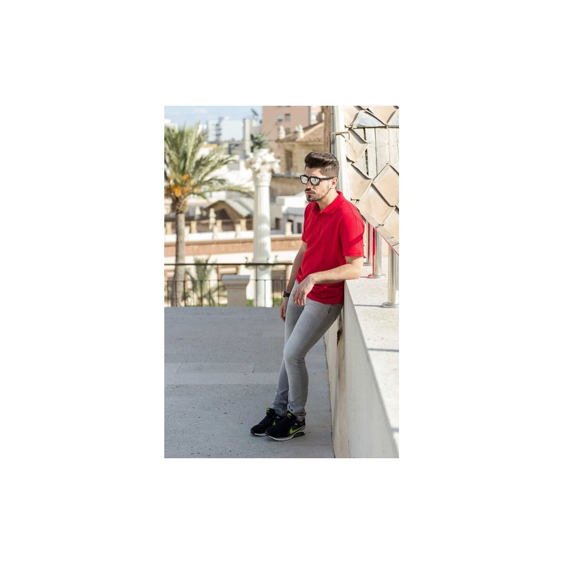 Polo Personnalisable 100% Coton Bartel Color Matières : coton Taille textile : S Couleurs : bleu livraison express 24h 48h