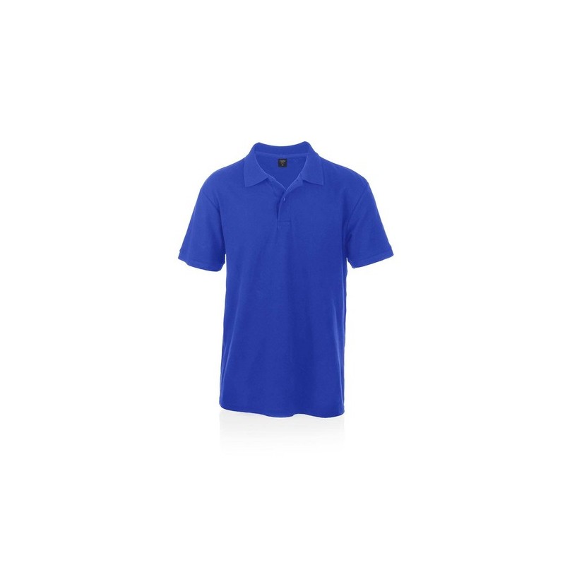 Polo Personnalisable 100% Coton Bartel Color Matières : coton Taille textile : S Couleurs : bleu marquage laser ultra précis