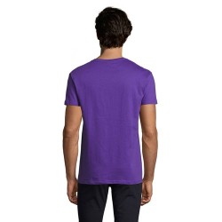 T-Shirt Homme 190g Publicitaire IMPERIAL Matières : coton Taille textile : XS Couleurs : violet foncé goodies personnalisé en st