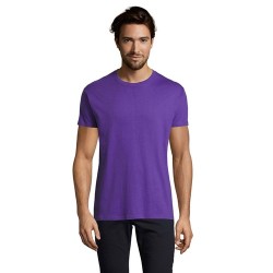 T-Shirt Homme 190g Publicitaire IMPERIAL Matières : coton Taille textile : XXL Couleurs : violet foncé personnalisation sur mesu