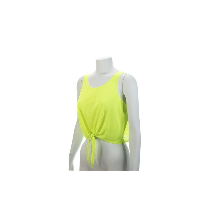 T-Shirt Femme Personnalisable Confortable Slem Matières : polyester Taille textile : L Couleurs : fuchsia fluo cadeau client ori