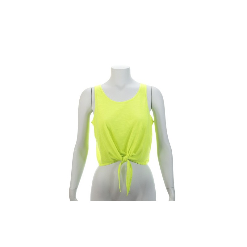 T-Shirt Femme Personnalisable Confortable Slem Matières : polyester Taille textile : L Couleurs : fuchsia fluo livraison express