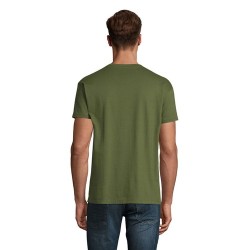 T-Shirt Homme 190g Publicitaire IMPERIAL Matières : coton Taille textile : 3XL Couleurs : kaki foncé goodies personnalisé en sto