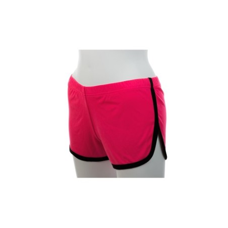 Short Sport Personnalisé Textile Bizax Matières : polyester Taille textile : M Couleurs : fuchsia fluo goodies publicitaire dura