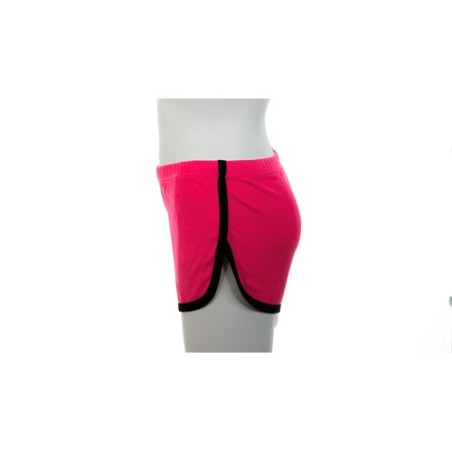 Short Sport Personnalisé Textile Bizax Matières : polyester Taille textile : S Couleurs : jaune fluo goodies personnalisé en sto