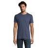 T-Shirt Homme 190g Publicitaire IMPERIAL Matières : coton Taille textile : 5XL Couleurs : bleu denim livraison express 24h 48h