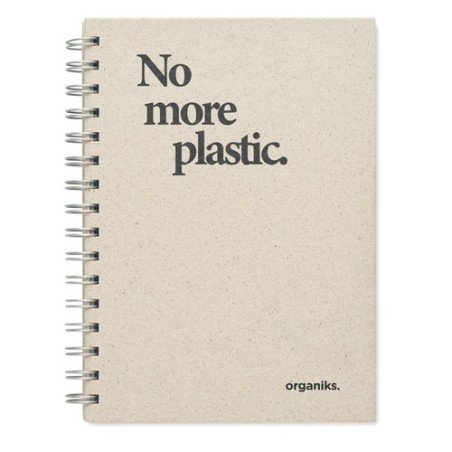 Carnet à Spirales A5 GRASS BOOK Écologique