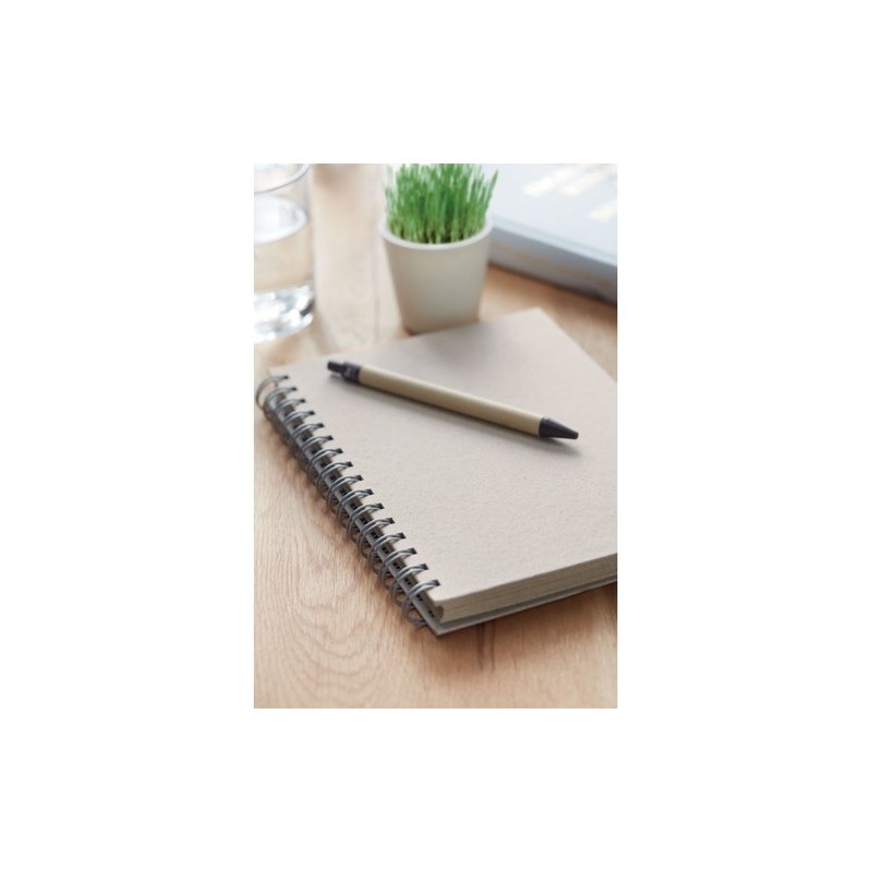 Carnet à Spirales A5 GRASS BOOK Écologique