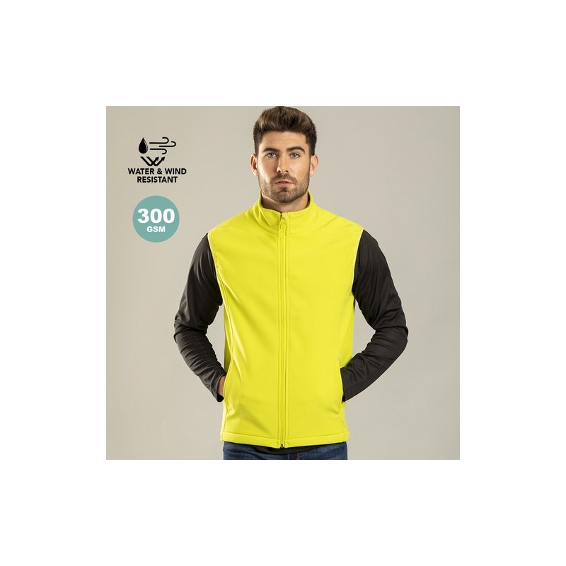 Gilet Imperméable Personnalisé Balmax Matières : élasthanne Taille textile : S Couleurs : vert objet promotionnel éco-responsabl