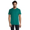 T-Shirt Homme 190g Publicitaire IMPERIAL Matières : coton Taille textile : XXL Couleurs : émeraude personnalisable avec votre lo