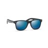 Lunettes de soleil en bambou personnalisées RHODOS Matières : bambou Couleurs : bleu personnalisation rapide en France