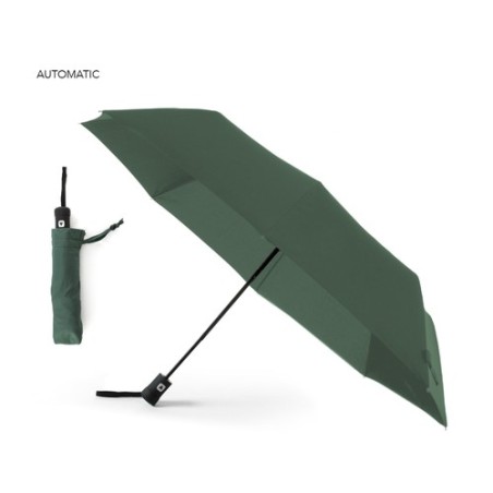 Parapluie Personnalisé Pratique et Élégant Hebol pas cher Matières : pongée Couleurs : vert impression haute définition