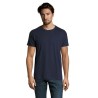 T-Shirt Homme 190g Publicitaire IMPERIAL Matières : coton Taille textile : L Couleurs : french navy marquage laser ultra précis