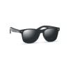 Lunettes de soleil en bambou personnalisées RHODOS Matières : bambou Couleurs : noir cadeau entreprise pas cher