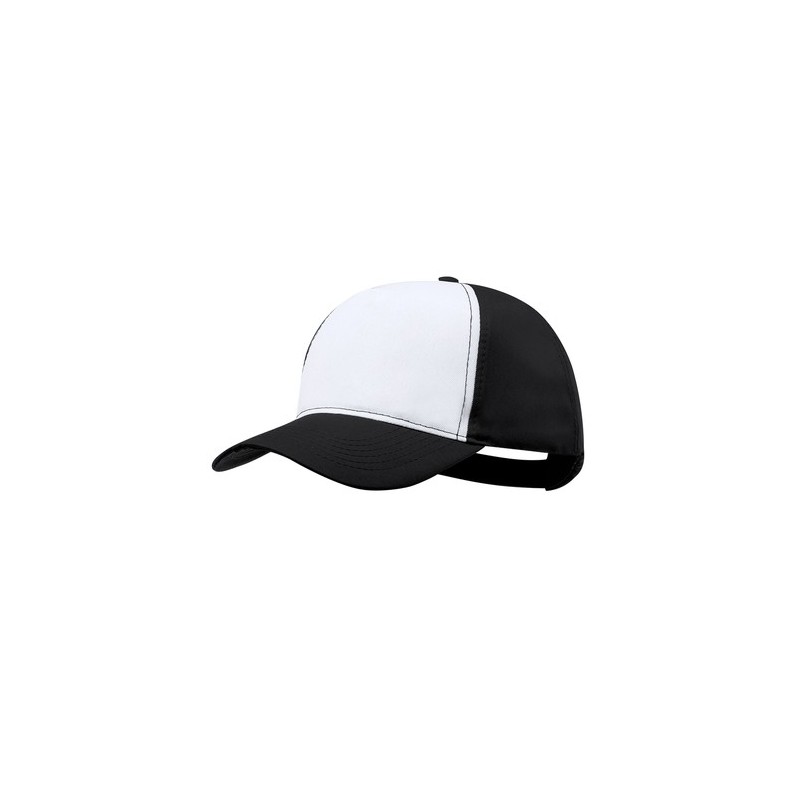 Casquette publicitaire et personnalisée Sodel Matières : polyester Couleurs : noir livraison express 24h 48h
