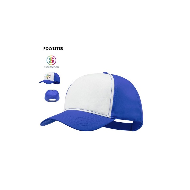 Casquette publicitaire et personnalisée Sodel Matières : polyester Couleurs : rouge cadeau client original
