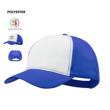 Casquette publicitaire et personnalisée Sodel Matières : polyester Couleurs : rouge cadeau client original