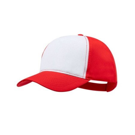 Casquette publicitaire et personnalisée Sodel Matières : polyester Couleurs : bleu goodies publicitaire durable