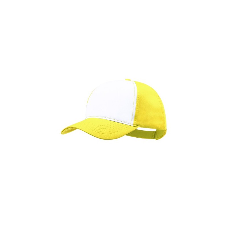 Casquette publicitaire et personnalisée Sodel Matières : polyester Couleurs : bleu objet publicitaire robuste
