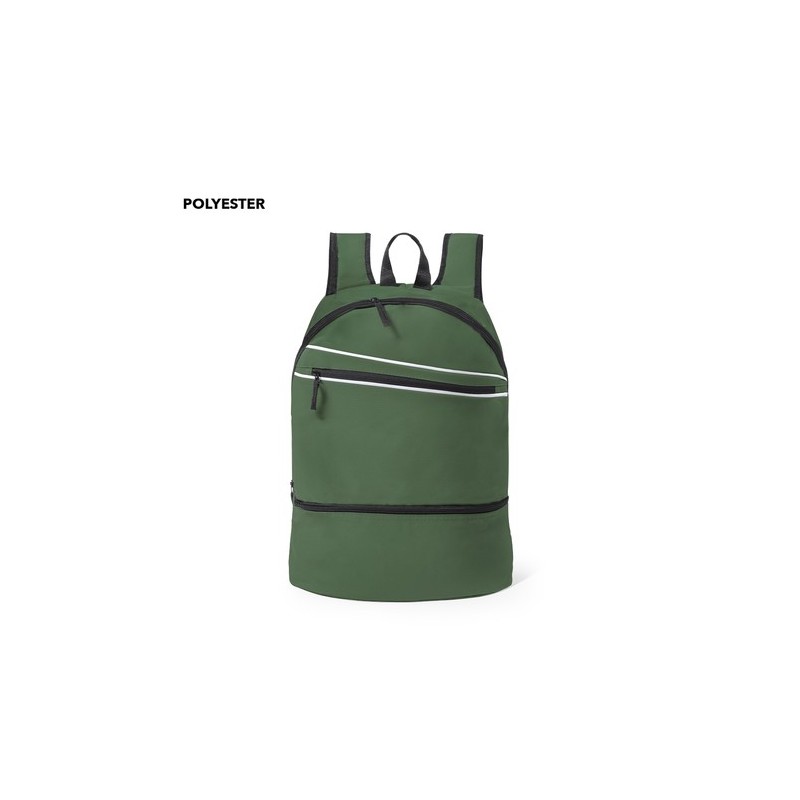 Sac à Dos Personnalisable Éco-responsable Dorian - Idéal pour Loisirs Publicitaires Pas Cher Matières : polyester Couleurs : rou