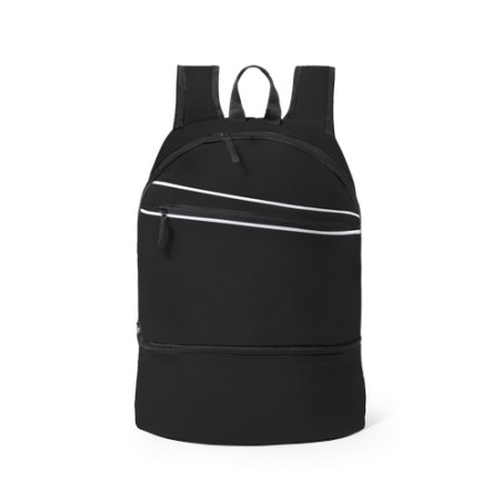 Sac à Dos Personnalisable Éco-responsable Dorian - Idéal pour Loisirs Publicitaires Pas Cher Matières : polyester Couleurs : rou