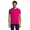T-Shirt Homme 190g Publicitaire IMPERIAL Matières : coton Taille textile : XXL Couleurs : fuchsia marquage couleur éclatante