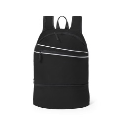 Sac à Dos Personnalisable Éco-responsable Dorian - Idéal pour Loisirs Publicitaires Pas Cher Matières : polyester Couleurs : noi