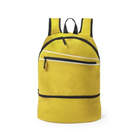 Sac à Dos Personnalisable Éco-responsable Dorian - Idéal pour Loisirs Publicitaires Pas Cher Matières : polyester Couleurs : ble