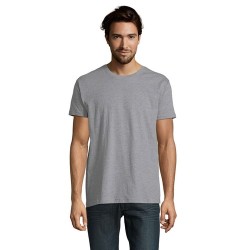 T-Shirt Homme 190g Publicitaire IMPERIAL Matières : coton Taille textile : 3XL Couleurs : gris chiné goodies personnalisé en sto