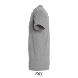 T-Shirt Homme 190g Publicitaire IMPERIAL Matières : coton Taille textile : 3XL Couleurs : gris chiné impression logo haute quali