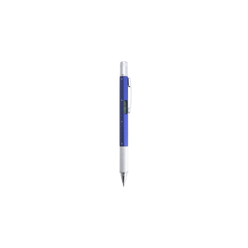 Stylo multifonction personnalisable, pratique - Sauris Couleurs : bleu cadeau entreprise pas cher