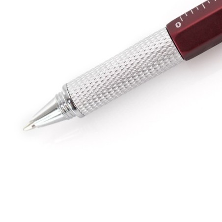 Stylo multifonction personnalisable, pratique - Sauris Couleurs : bleu impression haute définition