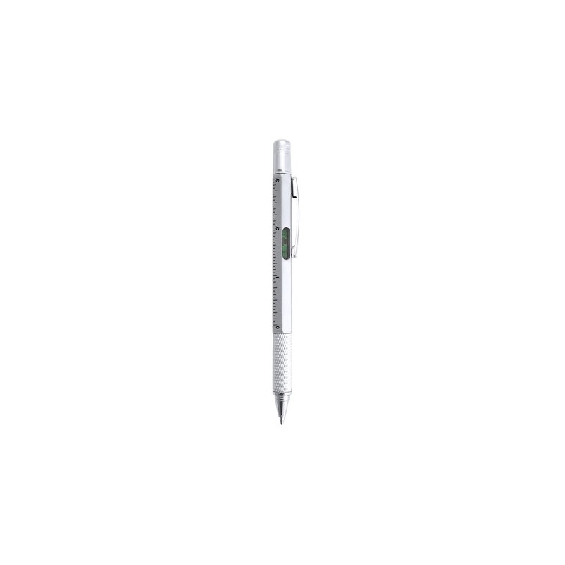 Stylo multifonction personnalisable, pratique - Sauris Couleurs : bleu objet promotionnel éco-responsable