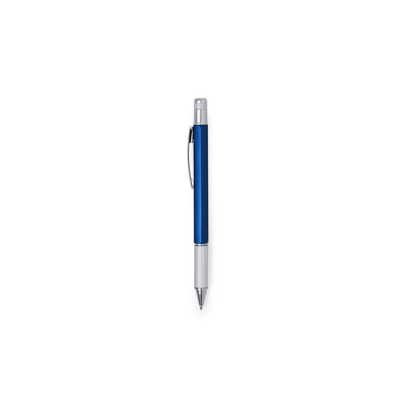 Stylo multifonction personnalisable, pratique - Sauris Couleurs : bleu goodies publicitaire durable