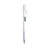 Stylo multifonction personnalisable, pratique - Sauris Couleurs : blanc impression haute définition