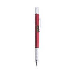 Stylo multifonction personnalisable, pratique - Sauris Couleurs : blanc cadeau collaborateur premium