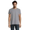 T-Shirt Homme 190g Publicitaire IMPERIAL Matières : coton Taille textile : 5XL Couleurs : gris chiné objet promo petit budget