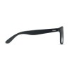 Lunettes de soleil en bambou personnalisées RHODOS Matières : bambou Couleurs : argenté brillant cadeau collaborateur premium