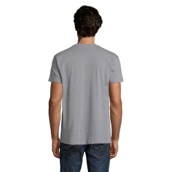 T-Shirt Homme 190g Publicitaire IMPERIAL Matières : coton Taille textile : L Couleurs : gris chiné cadeau affaires élégant
