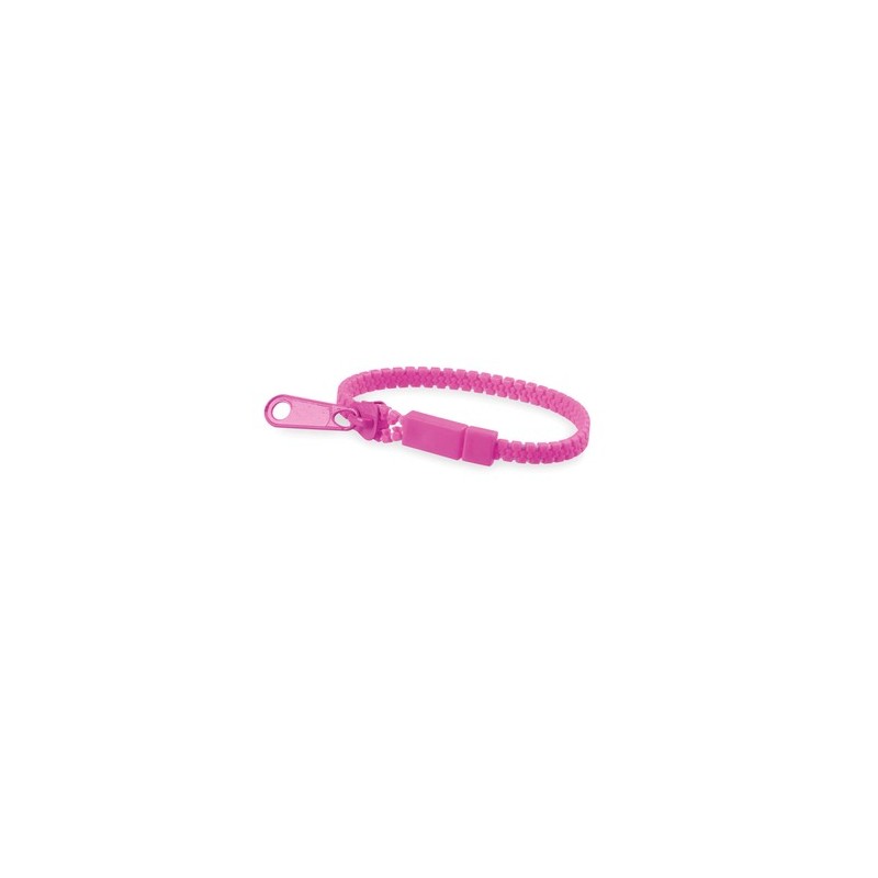 Bracelet Coloré Publicitaire Hirion Couleurs : fuchsia